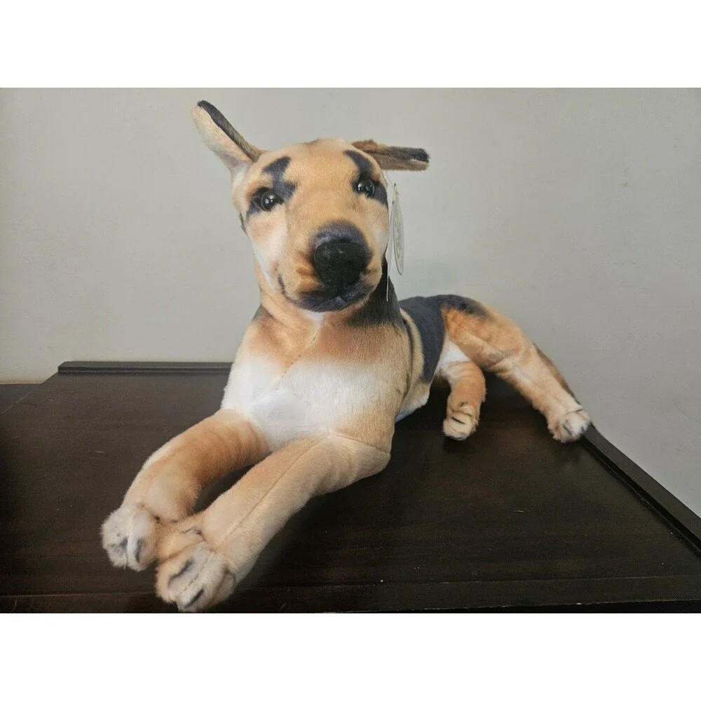 Hero the German Shepherd | 19 Inch Stuffed Animal Plush | By TigerHart Toys